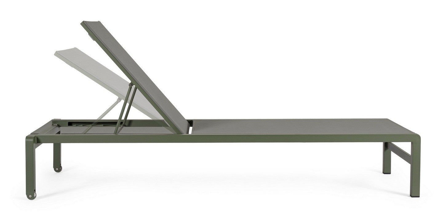 Lettino Bizzotto Collection Konnor - Verde Militare