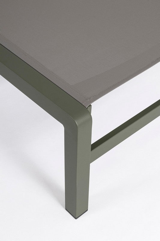 Lettino Bizzotto Collection Konnor - Verde Militare