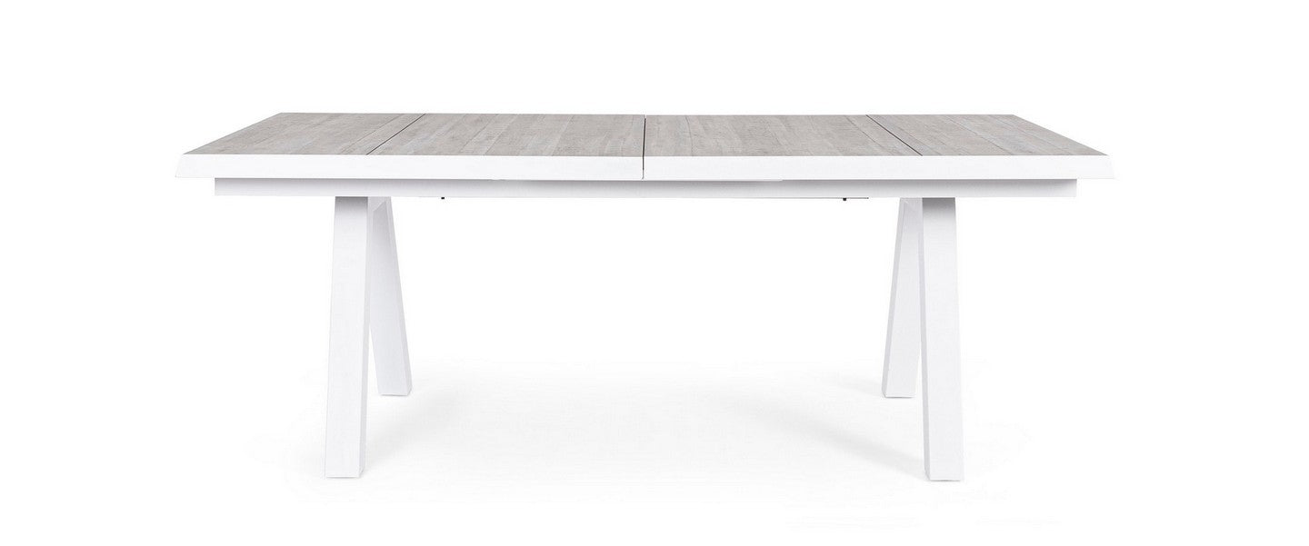 Tavolo Bizzotto Collection Krion 205/265x103 - Bianco