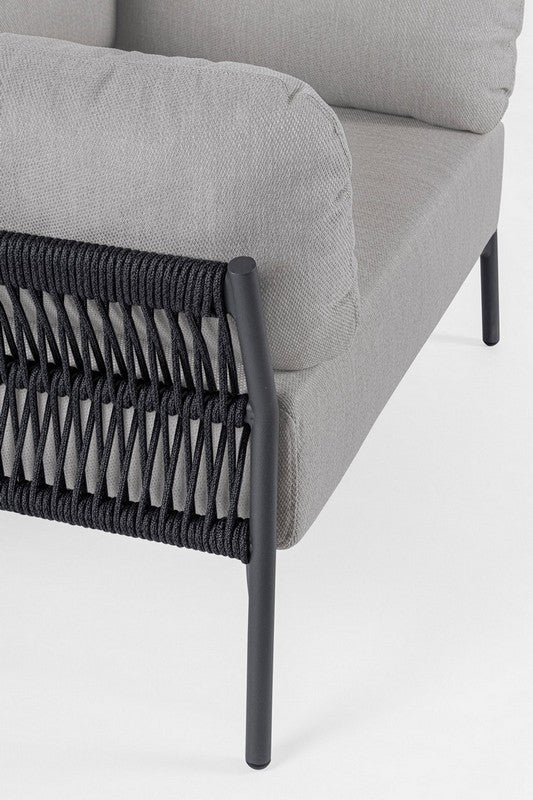 Poltrona Bizzotto Collection Pardis - Antracite