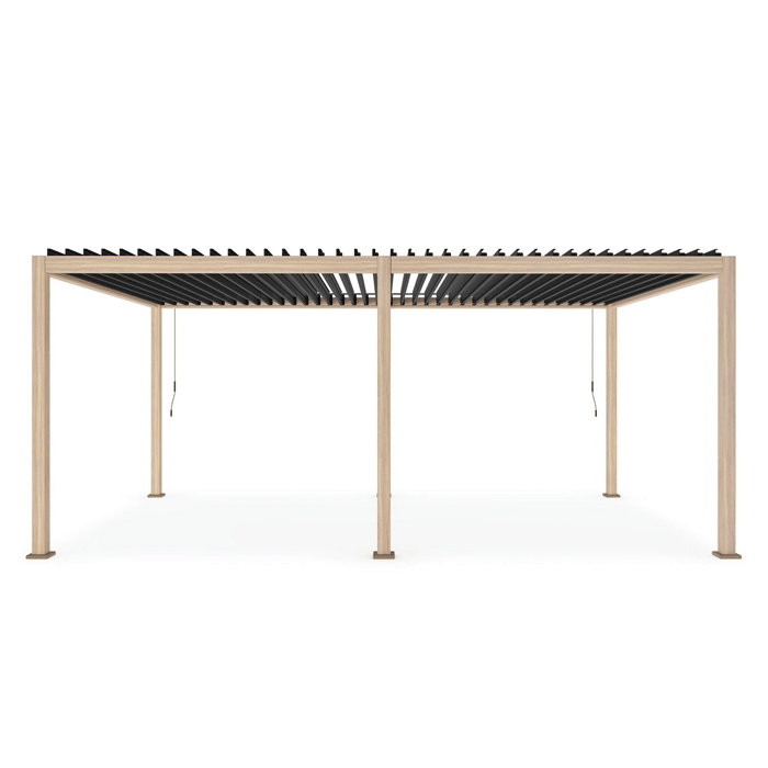 Pergola Bizzotto Collection Ocean 3,6x6 - Natural/Antracite