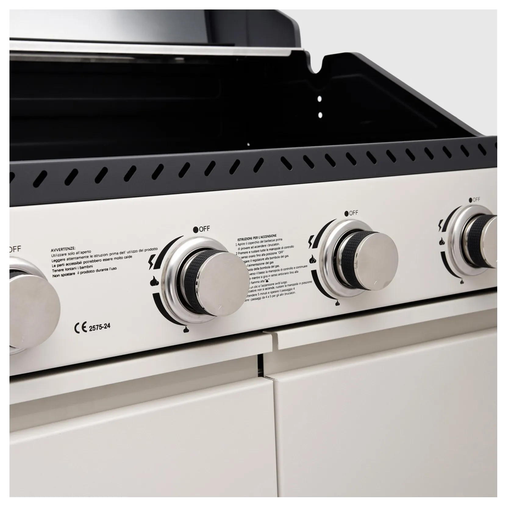 Bizzotto Merita Cucina a gas - Beige e Antracite