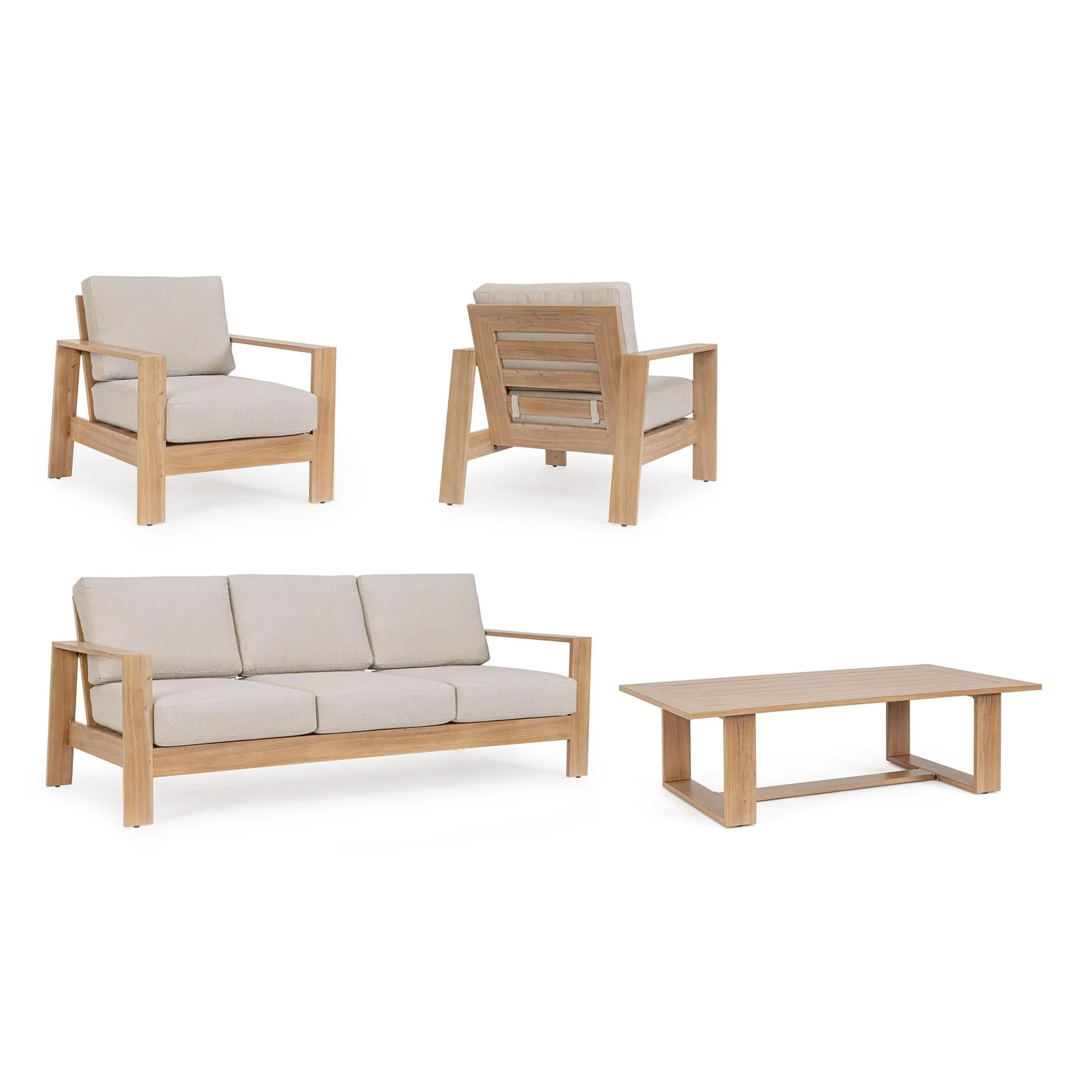 Bizzotto Set Baltic - Naturale