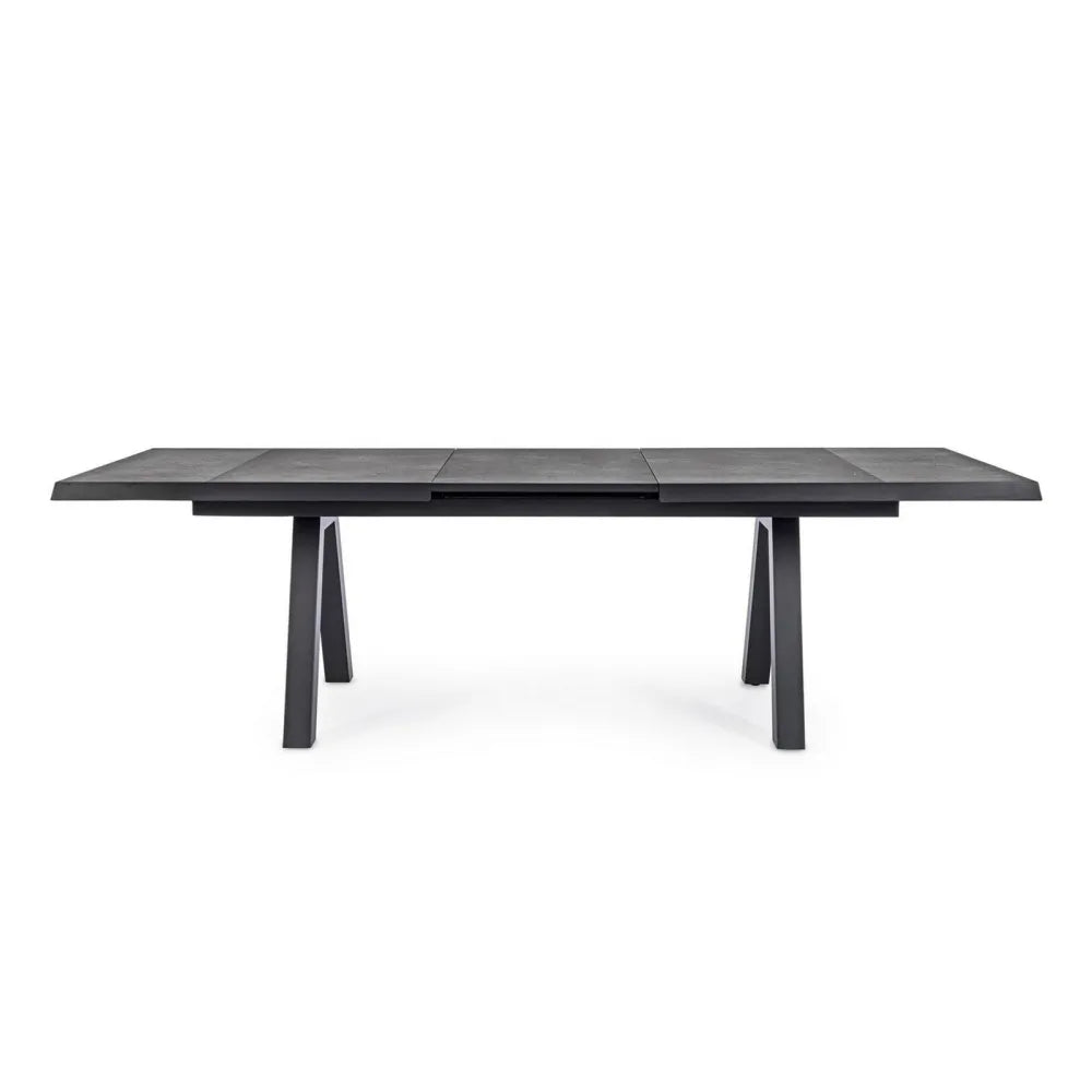 Tavolo Bizzotto Collection Krion 205/265x103 - Antracite