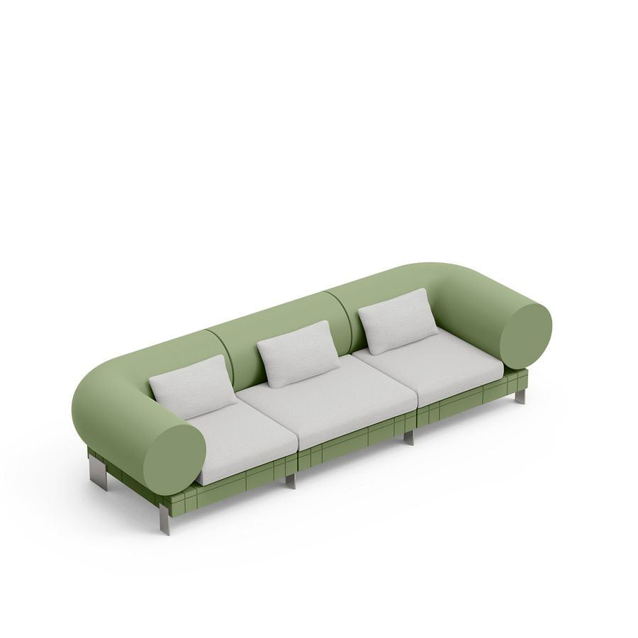 Lyxo Divano 3 Posti Rhor