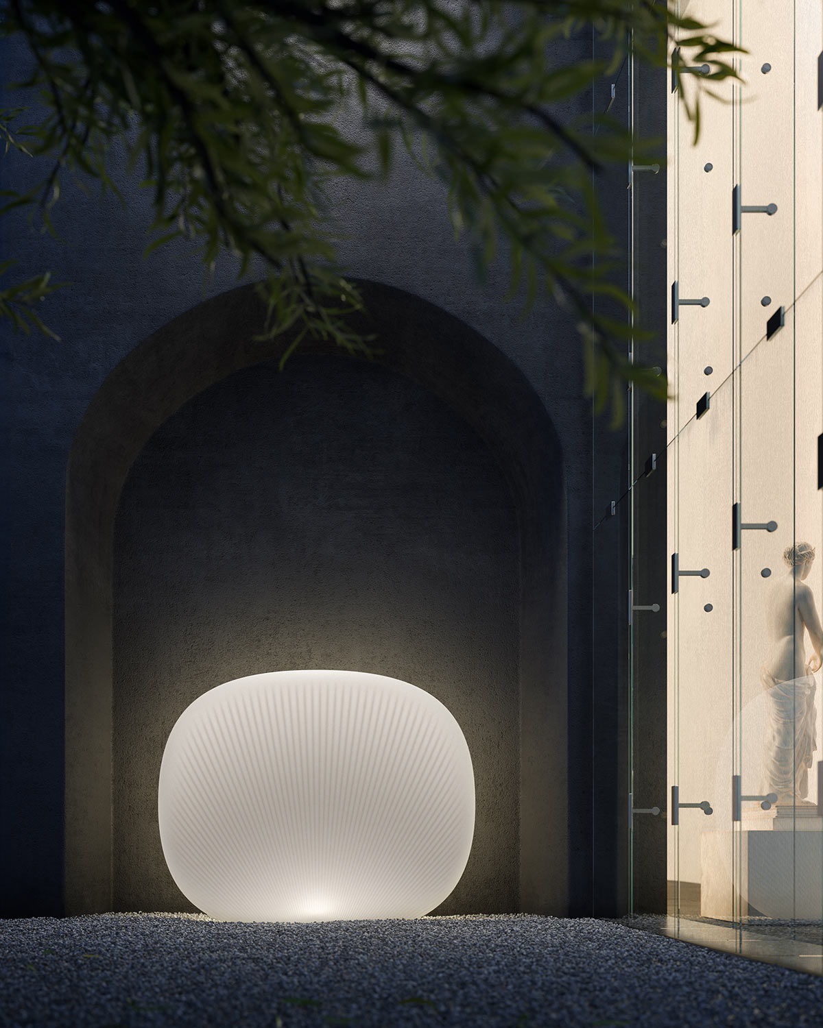 Plust Lampada Fade Shell
