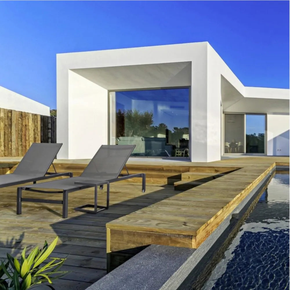 Lettino Bizzotto Collection Konnor - Antracite