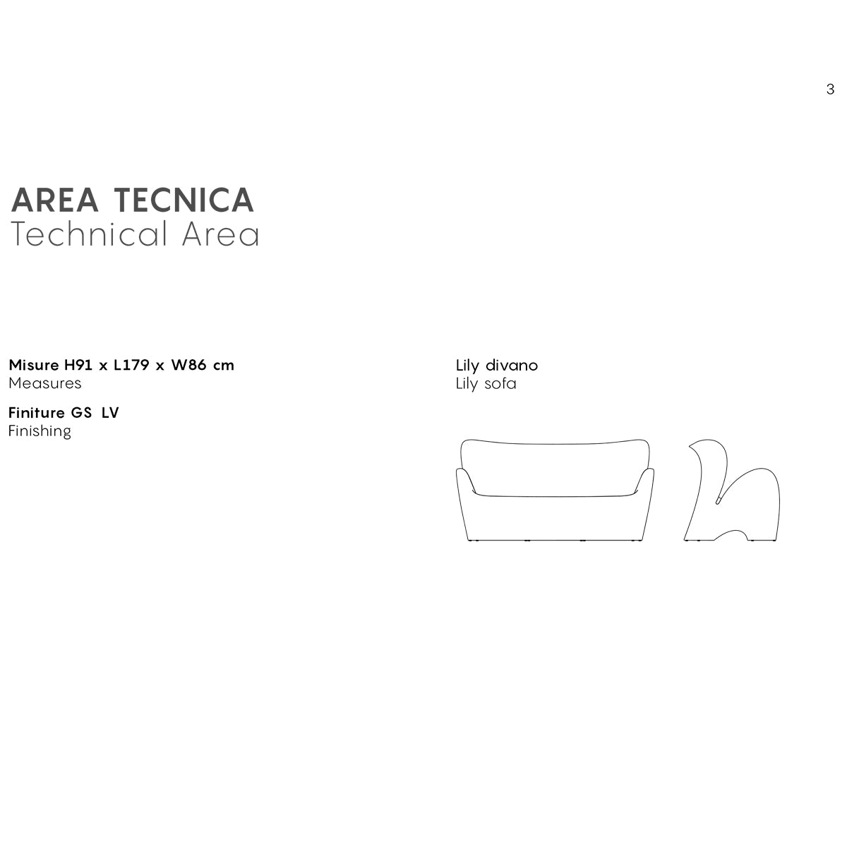 My Your Salotto Lily