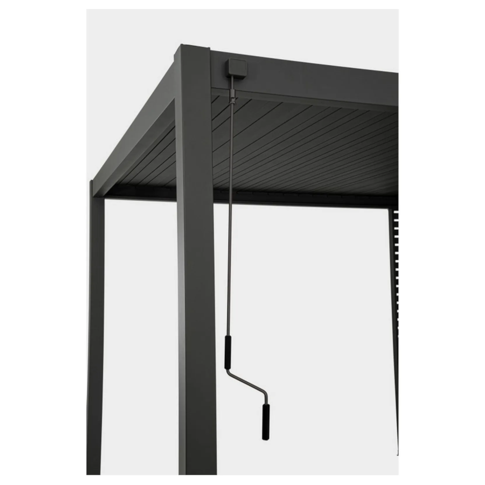 Pergola Bizzotto Ocean Antracite 3.6x6