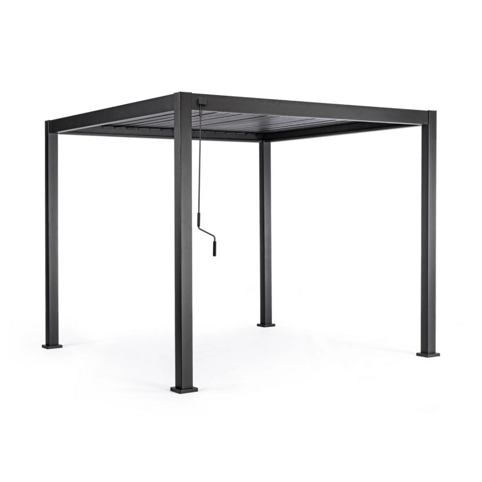 Pergola Bizzotto Ocean Antracite 3x3