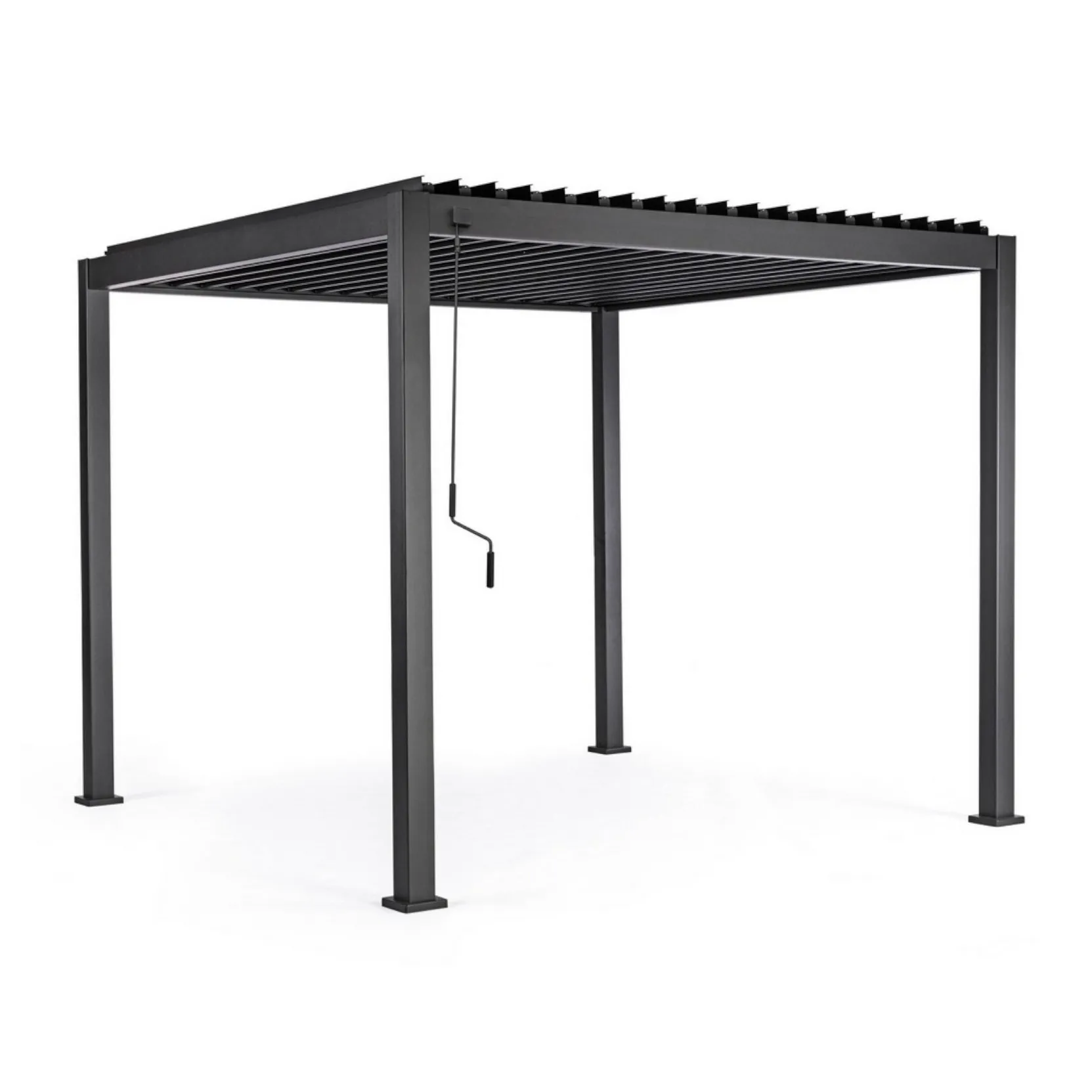 Pergola Bizzotto Ocean Antracite 3x3