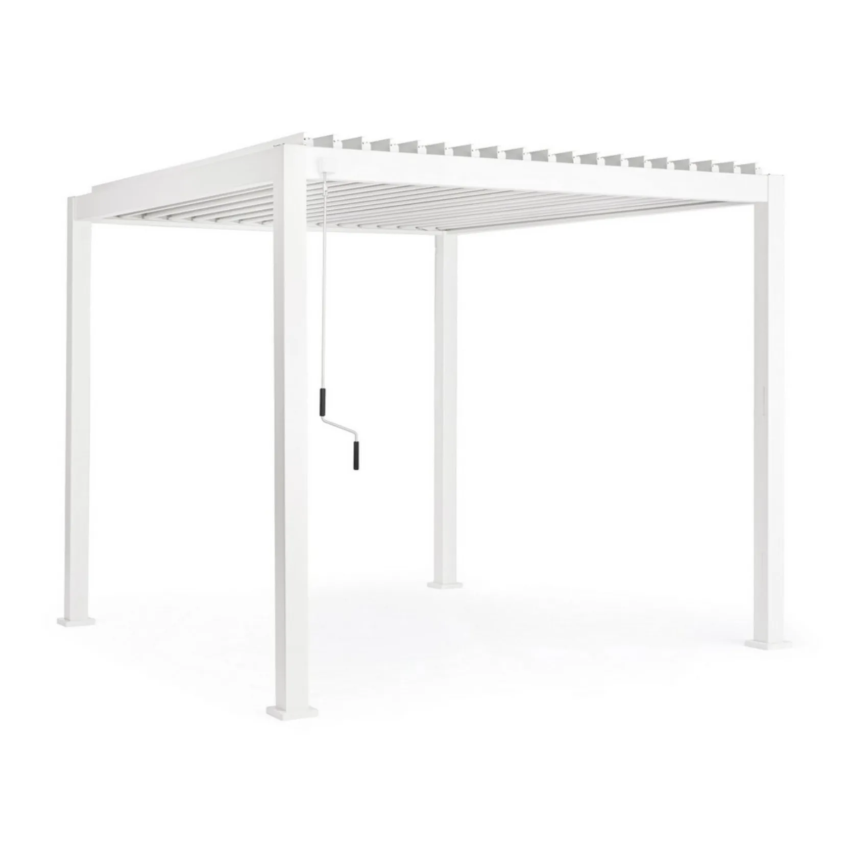 Pergola Bizzotto Ocean Bianca 3x3