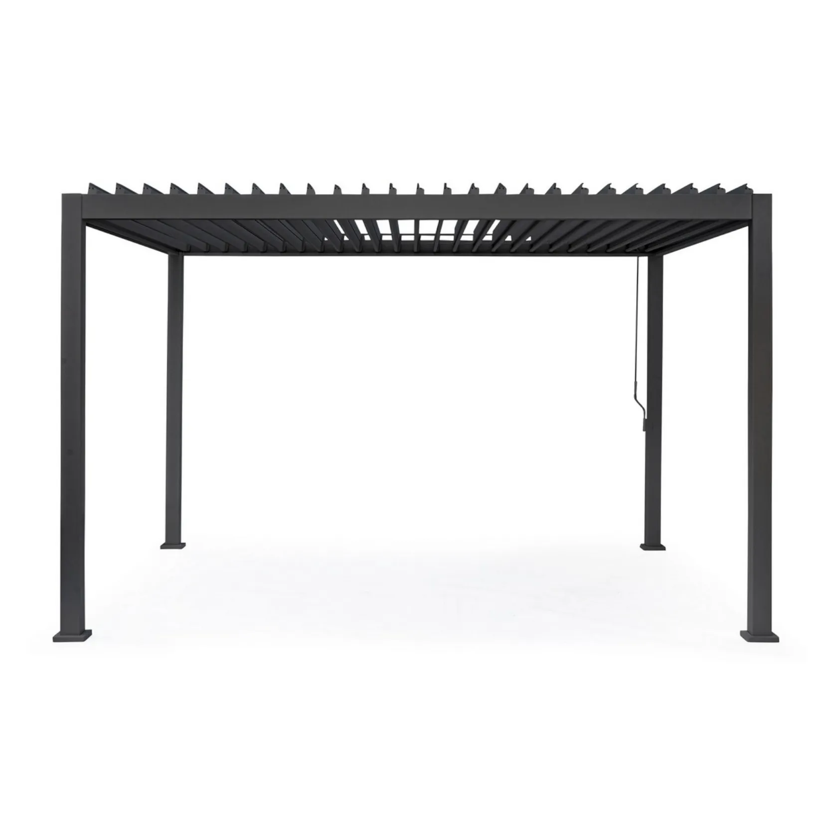 Pergola Bizzotto Ocean Antracite 3x4