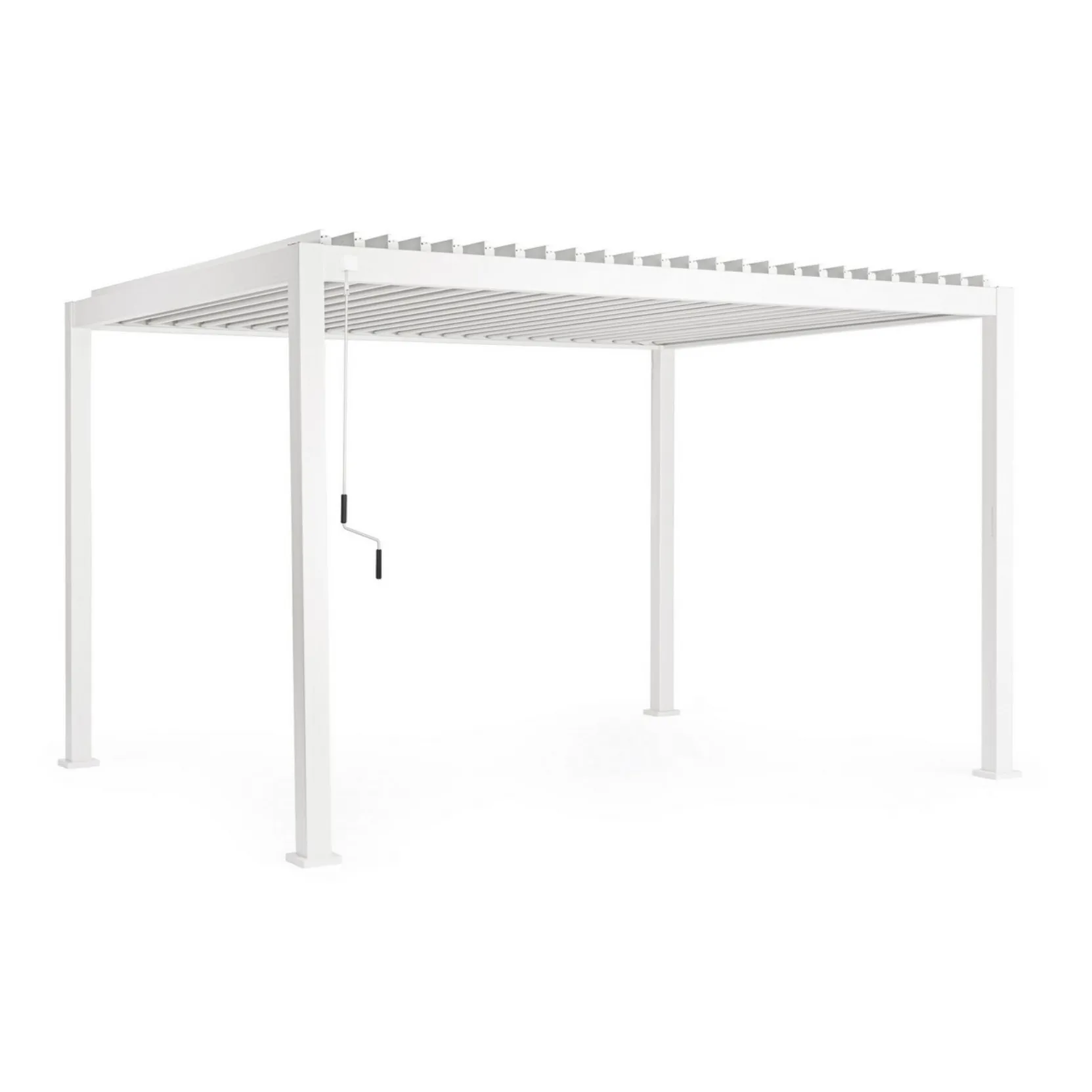Pergola Bizzotto Ocean Bianca 3x4