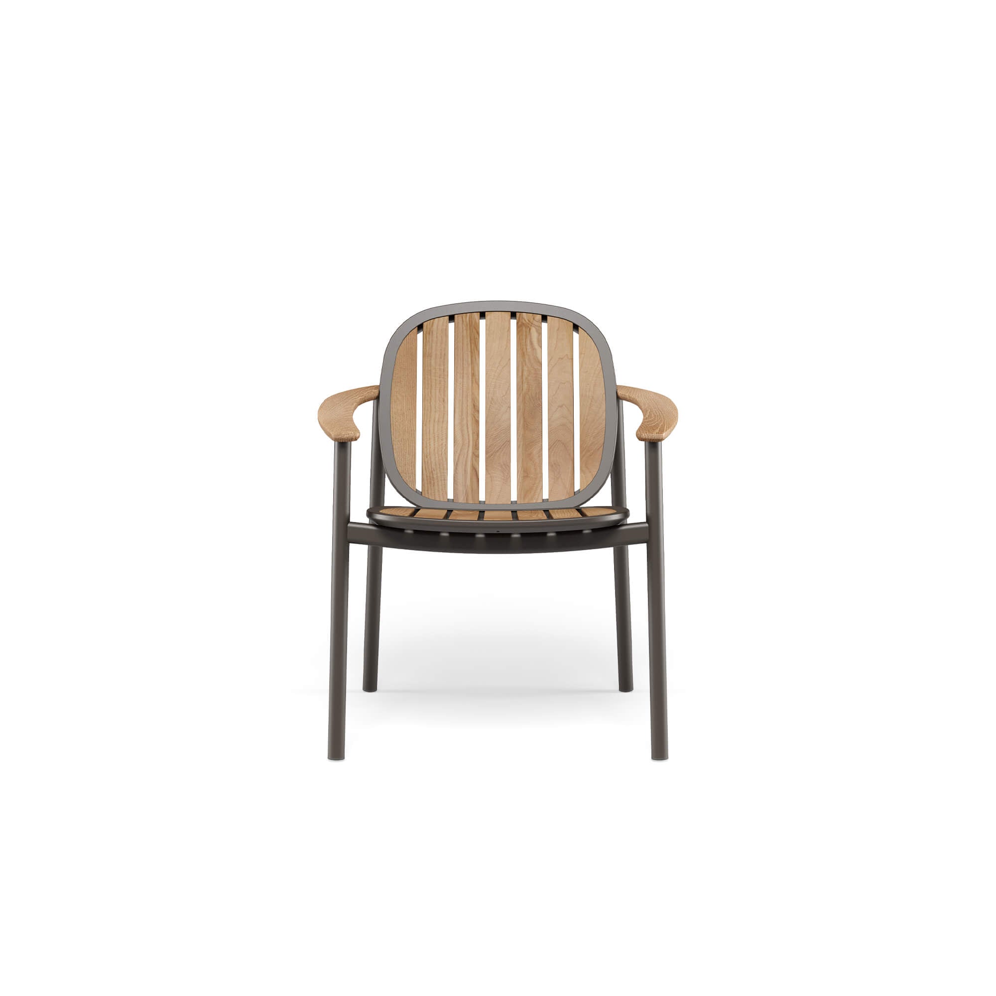 Emu Poltroncina Alu-Teak Twins