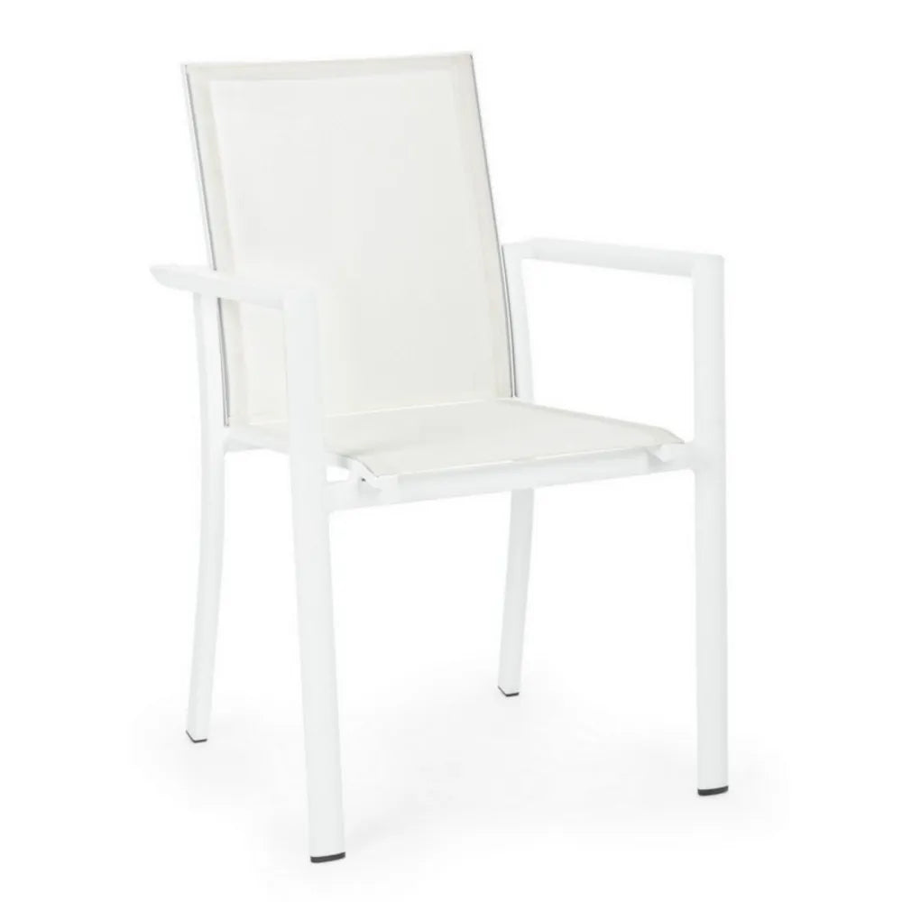 Sedia Bizzotto Collection Konnor - Bianco