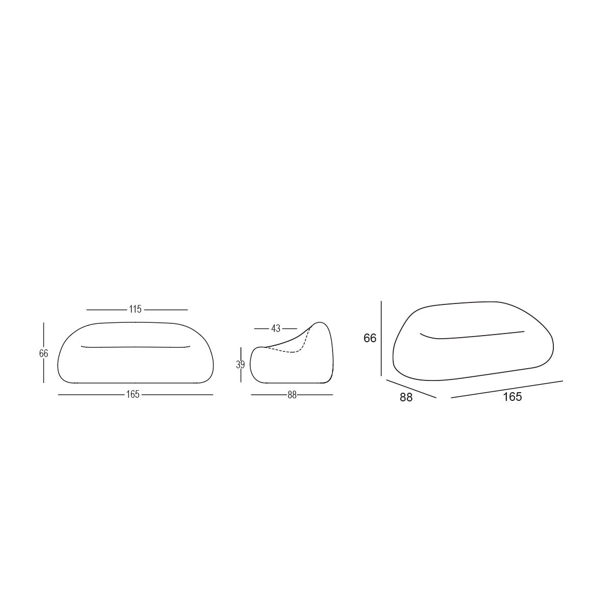 Plust Salotto Gumball Lava