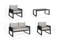 Salotto Bizzotto Collection Captiva - Antracite