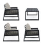 Salotto Bizzotto Collection Captiva - Antracite