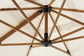 Ombrellone Bizzotto Collection Orion 3x4 - Beige