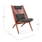 Poltrona Lounge Bizzotto Collection Aloha - Terracotta