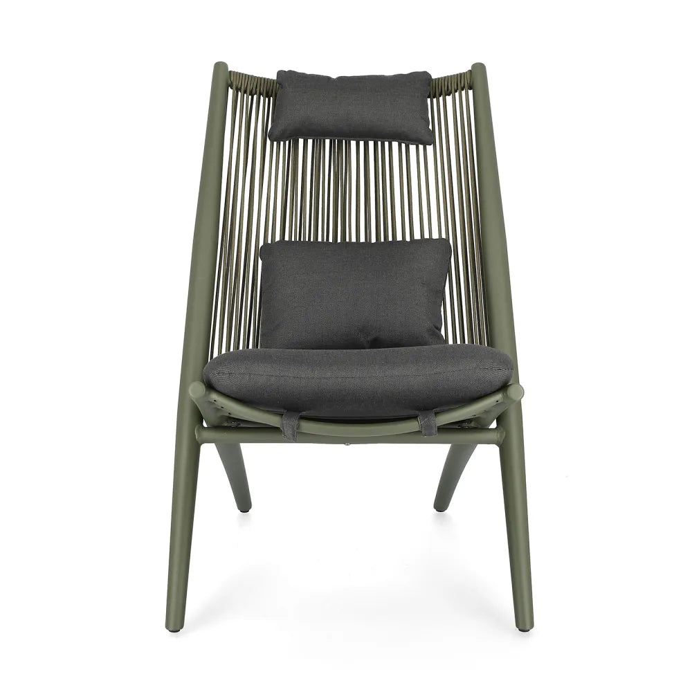 Poltrona Lounge Bizzotto Collection Aloha - Verde