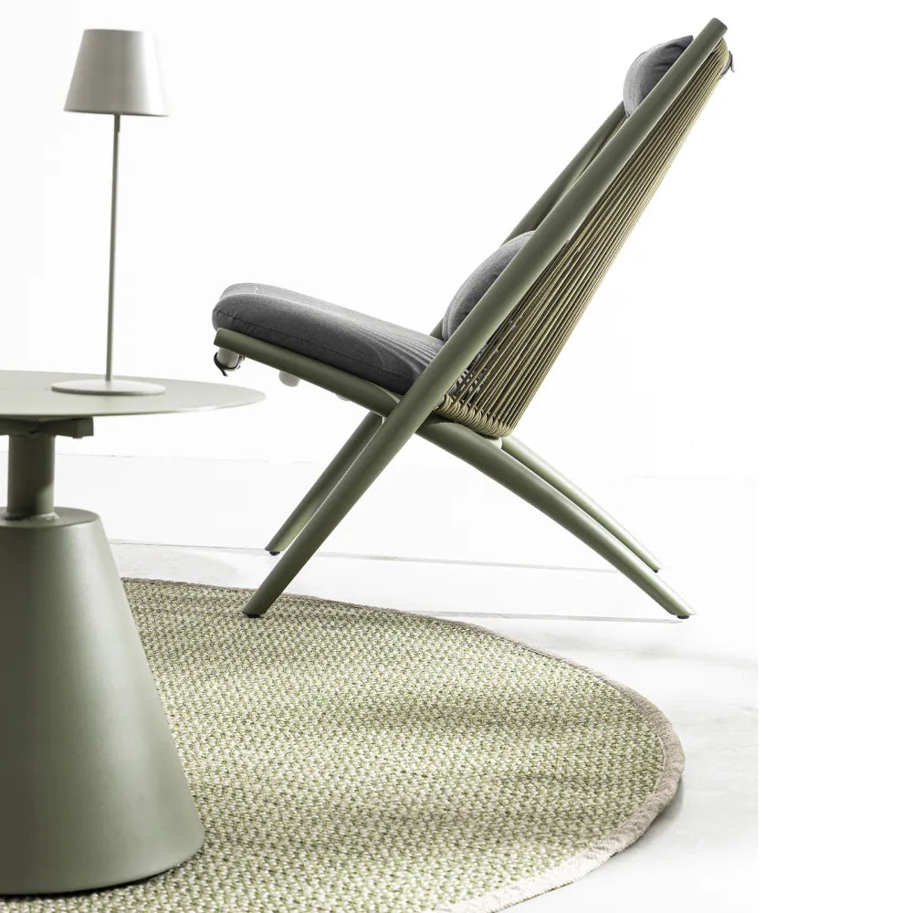 Poltrona Lounge Bizzotto Collection Aloha - Verde