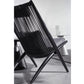 Poltrona Lounge Bizzotto Collection Aloha - Nero