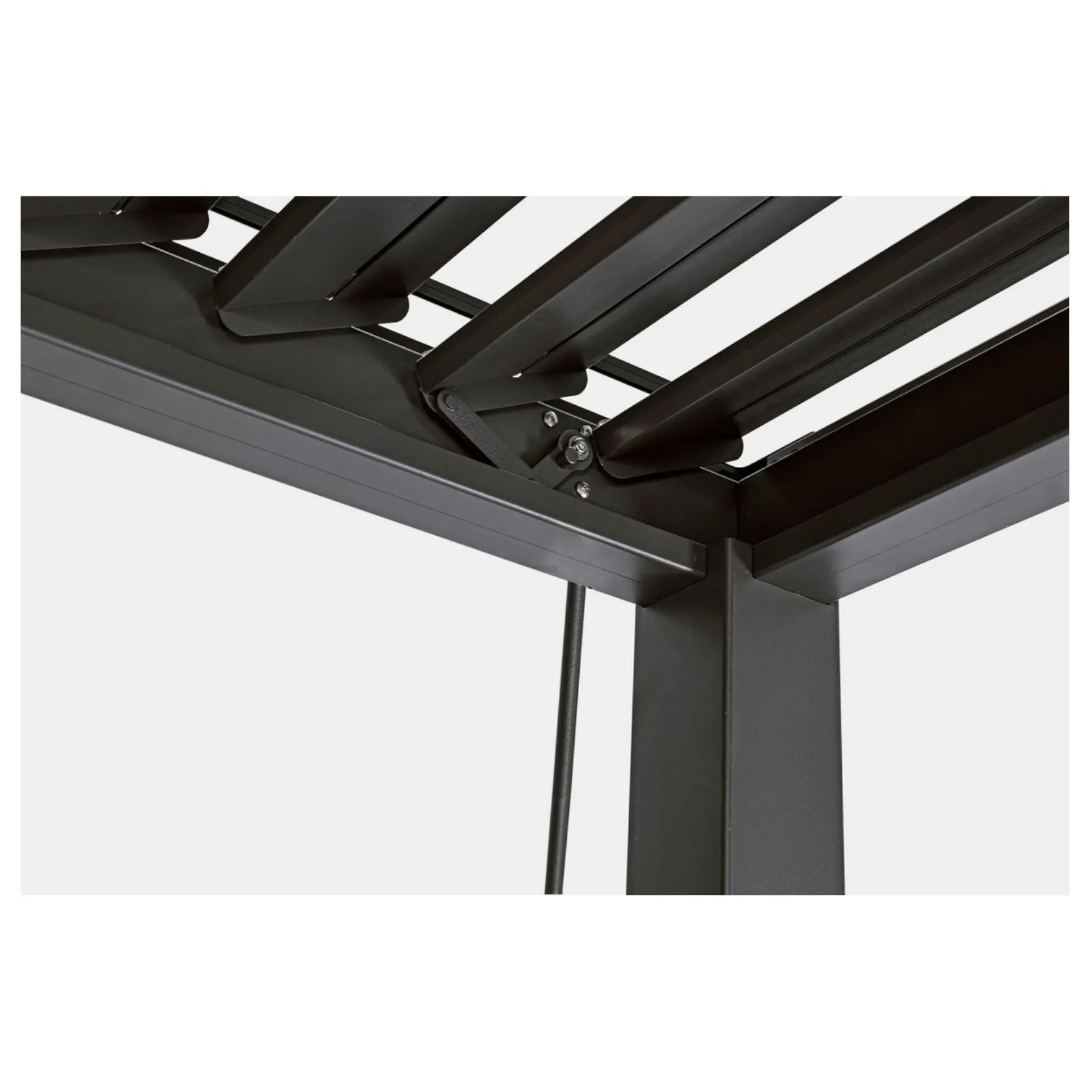 Pergola Bizzotto Ocean Antracite 3.6x6
