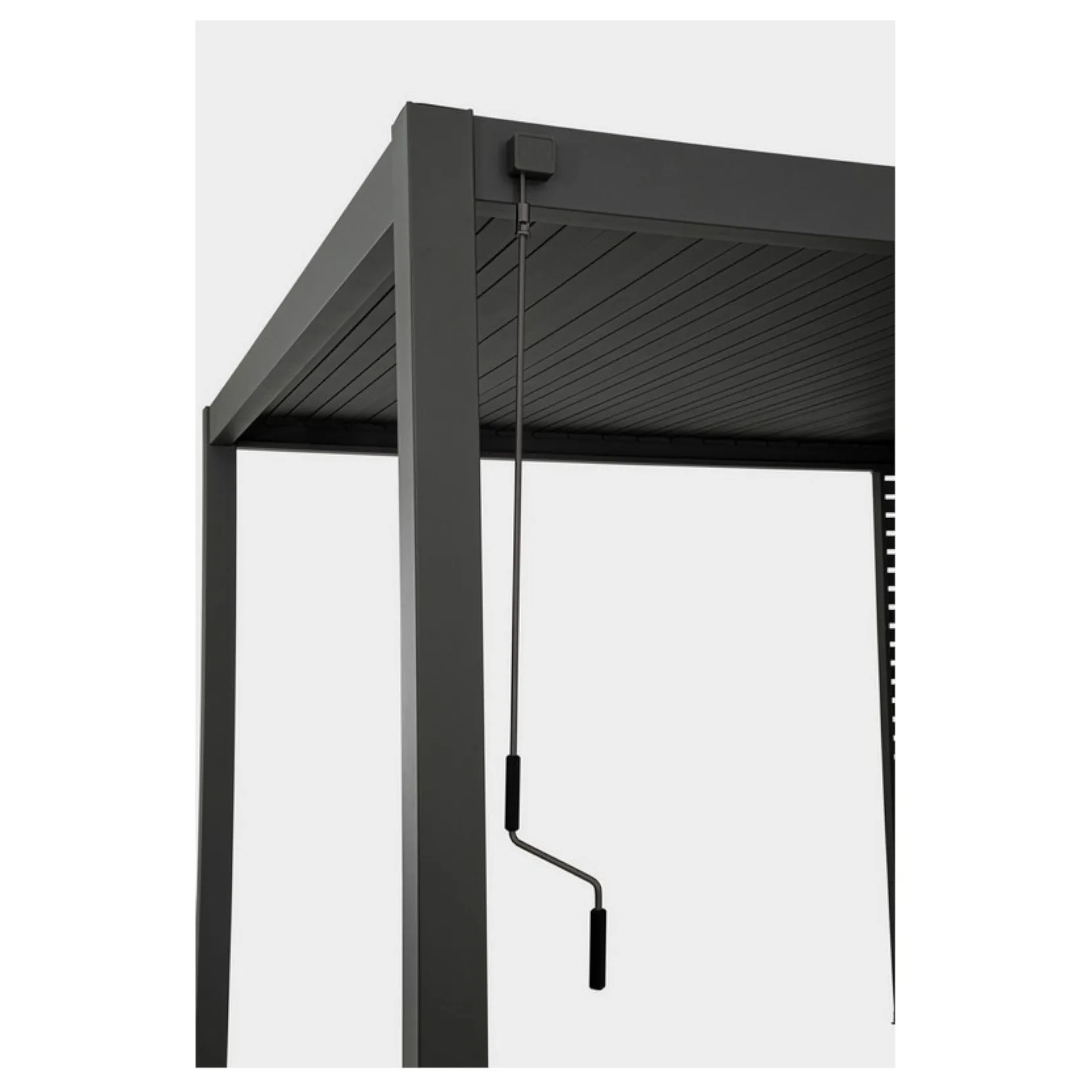 Pergola Bizzotto Ocean Antracite 3x3