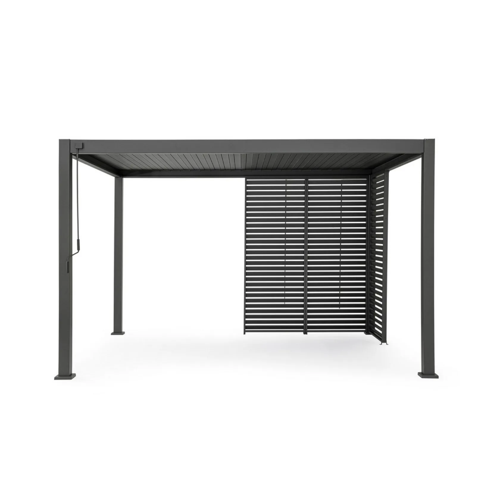 Pergola Bizzotto Ocean Antracite 3x4