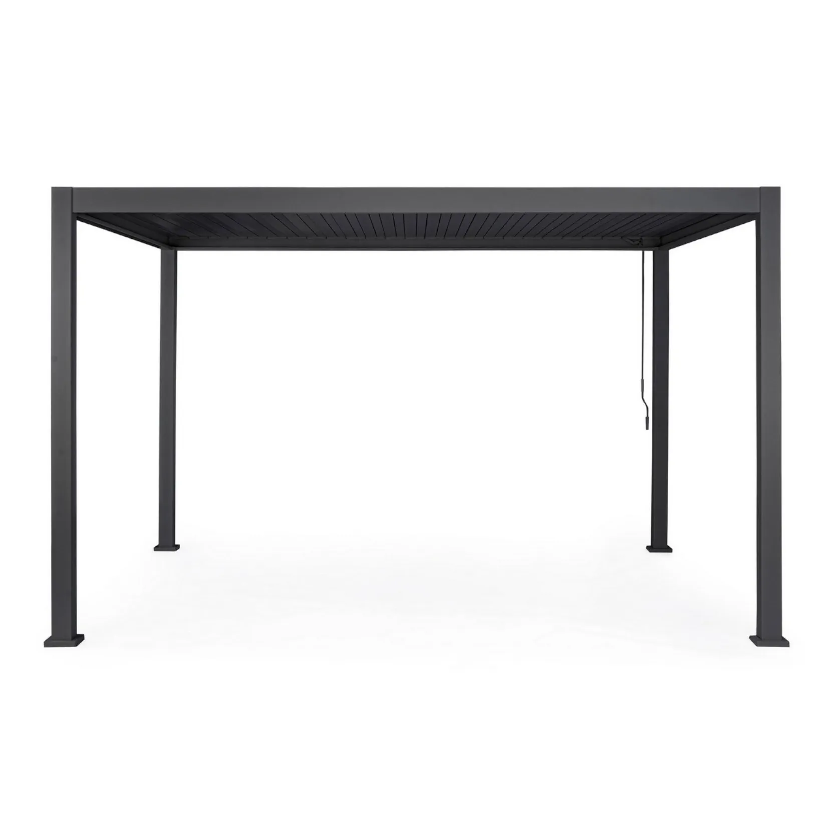 Pergola Bizzotto Ocean Antracite 3x4