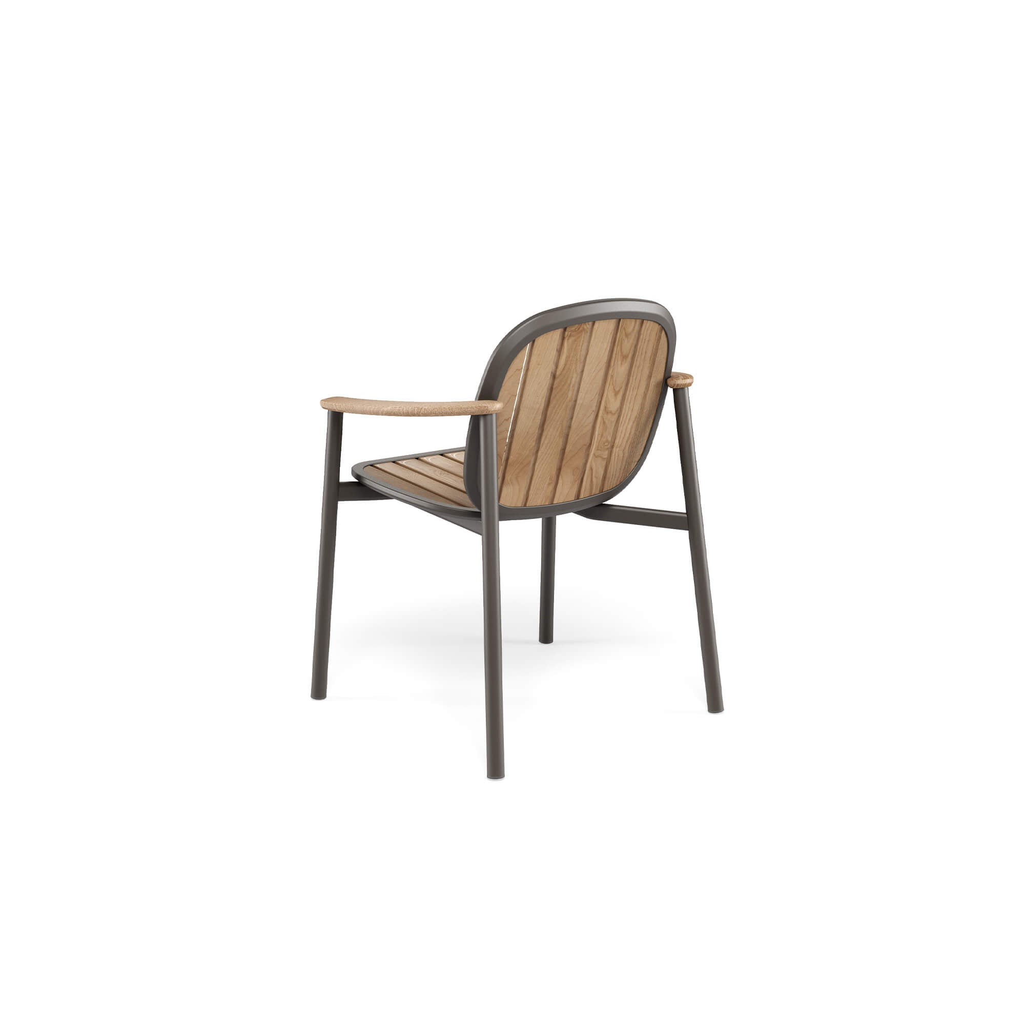 Emu Poltroncina Alu-Teak Twins