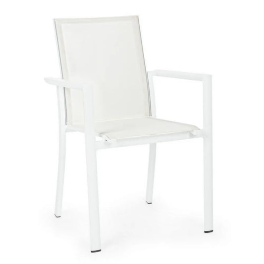 Sedia Bizzotto Collection Konnor - Bianco