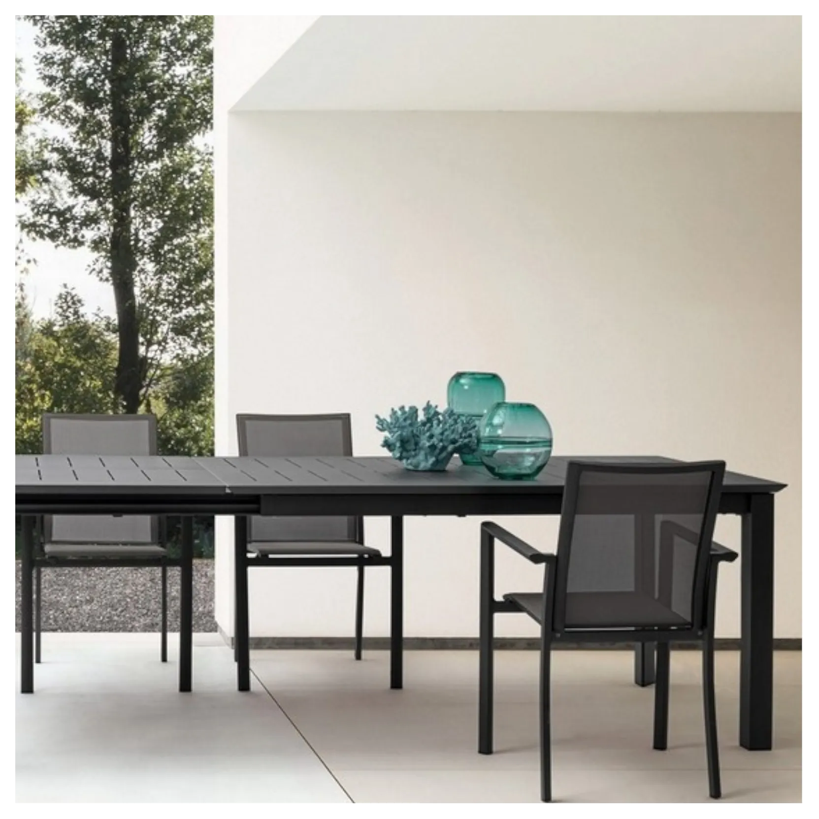 Bizzotto Tavolo Konnor Antracite 160/240 x 100