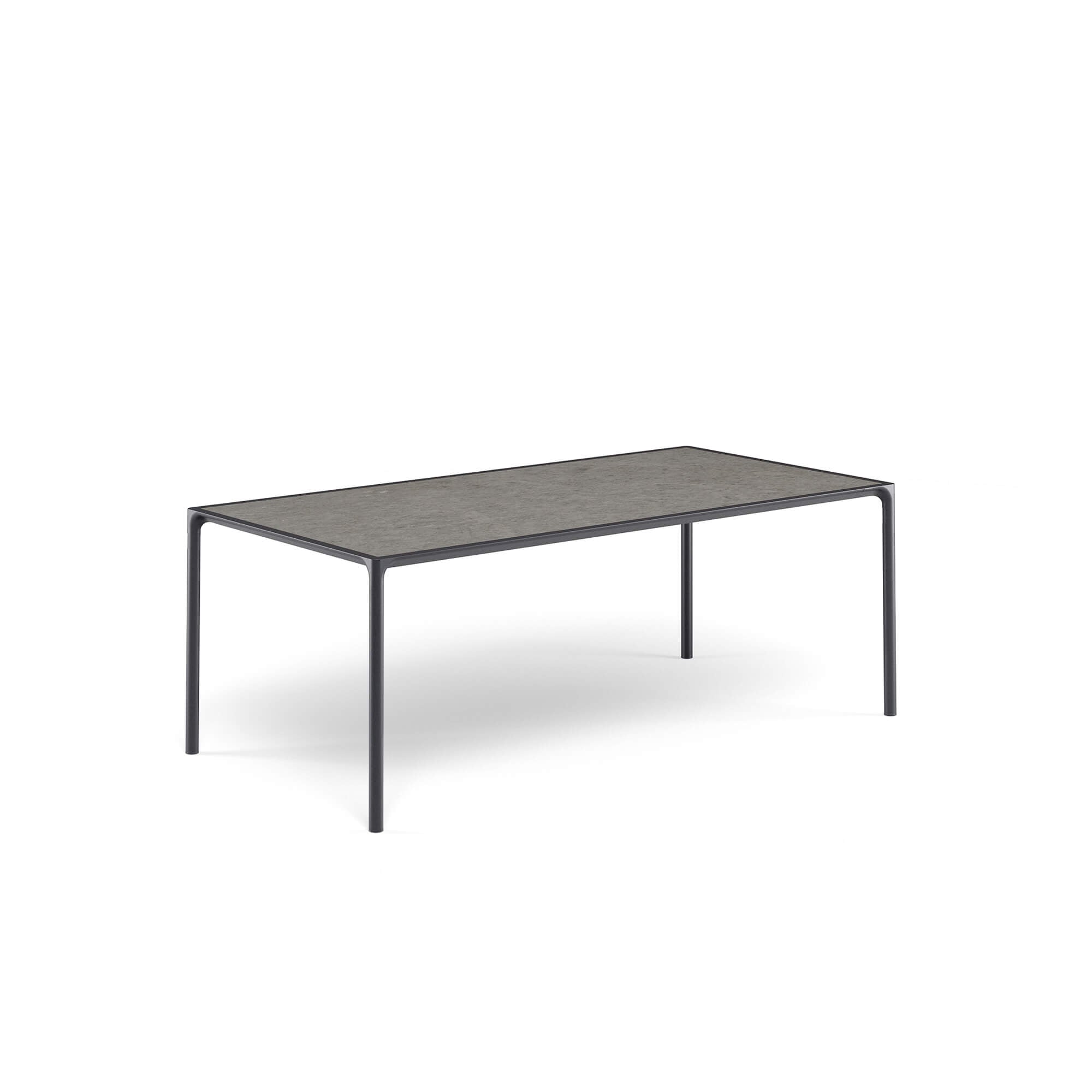 Emu Tavolo rettangolare piano in gres Terramare 203x103